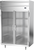 Beverage Air PH2-1BG 46.5 Cu. Ft. Stainless Steel and Aluminum Two-Section Pass-Thru Warming Cabinet - 208-240 Volts