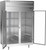 Beverage Air PH2-1BG 46.5 Cu. Ft. Stainless Steel and Aluminum Two-Section Pass-Thru Warming Cabinet - 208-240 Volts