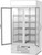 Beverage Air MMR35HC-1-W 35.08 Cu. Ft. Reach-In Two-Section MarketMax Refrigerated Merchandiser - 115 Volts