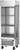 Beverage Air HBF19HC-1-G 19.08 Cu. Ft. Stainless Steel 1 Right-Hand Hinged Glass Door Reach-In Horizon Series Freezer - 115 Volts