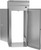 Beverage Air PHI1-1S-PT 33.6 Cu. Ft. Stainless Steel and Aluminum One-Section Roll Thru Warming Cabinet - 208-240 Volts