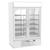 Beverage Air MMR49HC-1-W-WINE 46.15 Cu. Ft. White Reach-In Two-Section Glass Door MarketMax Wine Merchandiser - 115 Volts