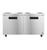 Hoshizaki UF60B-01 15.27 Cu. Ft. Stainless Steel Reach-In Steelheart Series Undercounter Freezer - 115 Volts