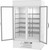 Beverage Air MMR44HC-1-W-WINE 40.2 Cu. Ft. White 2-Section Reach-In MarketMax Wine Merchandiser - 115 Volts