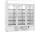 Beverage Air MMR72HC-1-W-WINE 70.19 Cu. Ft. White 3-Section Reach-In MarketMax Wine Merchandiser - 115 Volts