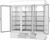 Beverage Air MMR72HC-1-W-WINE 70.19 Cu. Ft. White 3-Section Reach-In MarketMax Wine Merchandiser - 115 Volts