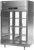 Victory HSA-2D-1-PT-GD 48 Cu. Ft. Stainless Steel Two-Section UltraSpec Series Heated Cabinet - 208-240 Volts