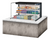 Turbo Air TOM-48L-UF-W(B)-3SI-N 15.2 Cu. Ft. Stainless Steel 2-Shelf Drop-In Horizontal Open Display Case - 115 Volts