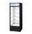 Hoshizaki FM-23-HC-BLK 20.71 Cu. Ft. Black One-Section Glass Door Freezer Merchandiser - 115 Volts