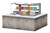 Turbo Air TOM-48L-UFD-S-2SI-N 10.2 Cu. Ft. Stainless Steel 1-Shelf Drop-In Horizontal Open Display Case - 115 Volts