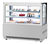 Turbo Air TBP60-54FN-S 21.8 Cu. Ft. Stainless Steel Front Glass Opening 2-Shelf Refrigerated Bakery Display Case - 115 Volts