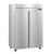 Hoshizaki R2A-FSN 47.11 Cu. Ft. Stainless Steel Solid Door Two-Section Reach-In Steelheart Series Refrigerator - 115 Volts