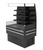 Turbo Air TIOM-48CB-N 11.9 Cu. Ft. Black Island Display Self-Serve Refrigerated Merchandiser - 220 Volts