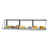 Turbo Air TOMD-30LW(B) 1.5 Cu. Ft. White Stainless Steel Full Service Top Display Case-Low Model