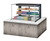 Turbo Air TOM-48L-UFD-W(B)-3SI-N 15.2 Cu. Ft. Stainless Steel 2-Shelf Drop-In Horizontal Open Display Case - 115 Volts