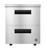 Hoshizaki UR27B-LPD2 6.21 Cu. Ft. Stainless Steel Reach-In Undercounter Refrigerator Low Profile - 115 Volts