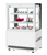 Turbo Air TBP36-54FN-W(B) 12.5 Cu. Ft. White Stainless Steel Front Glass Opening 2 Shelves Refrigerated Bakery Display Case - 115 Volts