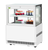 Turbo Air TBP36-46FN-W(B) 9 Cu. Ft. White Stainless Steel Front Glass Opening Refrigerated Bakery Display Case - 115 Volts