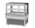 Turbo Air TBP48-46FDN 12.4 Cu. Ft. Stainless Steel Drop-In Refrigerated Bakery Display Case - 115 Volts