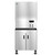 Hoshizaki DCM-700BAK-OS Opti-Serve 34.06" W Stainless Steel Cubelet-Style Air-Cooled Ice Maker and Water Dispenser - 115 Volts
