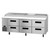 Hoshizaki PR93B-D6 29.34 Cu. Ft. Stainless Steel One-Section Steelheart Series Pizza Prep Table - 115 Volts