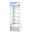 Hoshizaki RM-26-HC-WHT 26 Cu. Ft. White Aluminum Reach-In Refrigerated Merchandiser - 115 Volts