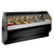 Alto-Shaam ED3SYS-96 96" W Black Stainless Steel Full Service Heated Display Case with Stationary Base - 208 Volts