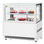 Turbo Air TBP48-46FN-W(B) 12.4 Cu. Ft. White Stainless Steel Front Glass Opening 1 Shelf Refrigerated Bakery Display Case - 115 Volts