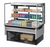 Turbo Air TOM-48L-UFD-S-3SI-N 15.2 Cu. Ft. Stainless Steel 2-Shelf Drop-In Horizontal Open Display Case - 115 Volts