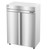 Hoshizaki HC2A-FS 49.7 Cu. Ft. Stainless Steel Two-Section Reach-In Heated Cabinet - 208-230 Volts