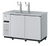 Turbo Air TBD-2SDD-N6 20.9 Cu. Ft. Stainless Steel Super Deluxe Beer Dispenser - 115 Volts