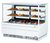 Turbo Air TCGB-60UF-DR-W(B) 19.4 Cu. Ft. White Stainless Steel Full Service Bakery Dry Case - 115 Volts