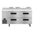 Hoshizaki PR67B-D4 19.29 Cu. Ft. Stainless Steel One-Section Steelheart Series Pizza Prep Table - 115 Volts