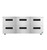 Hoshizaki UR72B-LPD6 18.27 Cu. Ft. Stainless Steel Reach-In Undercounter Refrigerator Low Profile with Drawers - 115 Volts