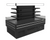 Turbo Air TIOM-36CSCB-N 41.9 Cu. Ft. Black Island Display Self-Serve Refrigerated Merchandiser - 220 Volts