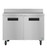 Hoshizaki WR48B 13.66 Cu. Ft. Stainless Steel Two-Section Reach-In Steelheart Series Worktop Refrigerator - 115 Volts