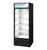 Hoshizaki RM-26-HC-BLK 26 Cu. Ft. Black Aluminum Reach-In Refrigerated Merchandiser - 115 Volts