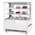 Turbo Air TBP48-54NN-S 17.2 Cu. Ft. Stainless Steel Straight Tempered Glass Front 2-Shelf Refrigerated Bakery Display Case - 115 Volts