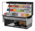 Turbo Air TOM-60L-UF-W(B)-3SI-N 19.3 Cu. Ft. Stainless Steel 2-Shelf Drop-In Horizontal Open Display Case - 115 Volts