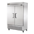 True T-49F-FLX-HC 54.13" W Stainless Steel and Aluminum Two-Section Reach-In Refrigerator and Freezer Convertible - 115 Volts