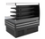 Turbo Air TIOM-36CSB-N 30.1 Cu. Ft. Black Island Display Self-Serve Refrigerated Merchandiser - 220 Volts