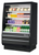 Turbo Air TOM-50MB-SP(-A)-N 12.3 Cu. Ft. Mid-Height 3 Shelves Vertical Open Display Merchandiser - 115 Volts