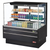 Turbo Air TOM-48L-UFD-W(B)-3S-N 15.2 Cu. Ft. Stainless Steel 2 Shelves Horizontal Open Display Merchandiser - 115 Volts