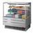 Turbo Air TOM-48L-UF-S-3S-N 15.2 Cu. Ft. Stainless Steel 2 Shelves Low-Profile Horizontal Open Display Merchandiser - 115 Volts
