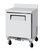 Turbo Air MWR-24S-N6 2.86 Cu. Ft. Stainless Steel 1 Door Shallow Depth M3 Worktop Refrigerator - 115 Volts