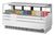 Turbo Air TOM-72L-UFD-W(B)-1S-N 9.7 Cu. Ft. Stainless Steel Deck Only Horizontal Open Display Merchandiser - 220 Volts