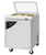 Turbo Air TST-28SD-N-GL 7 Cu. Ft. One-Section One Door Super Deluxe Sandwich or Salad Unit with Glass Lid - 115 Volts