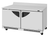 Turbo Air TWR-60SD-FB-N 14.8 Cu. Ft. Stainless Steel 2 Hinged Solid Doors Super Deluxe Worktop Refrigerator - 115 Volts