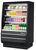 Turbo Air TOM-40MB-SP(-A)-N 9.3 Cu. Ft. Mid-Height 3 Shelves Vertical Open Display Merchandiser - 115 Volts