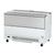 Turbo Air TMKC-58-2-WS-N6 21.98 Cu. Ft. White Stainless Steel Super Deluxe Series Milk Cooler - 115 Volts